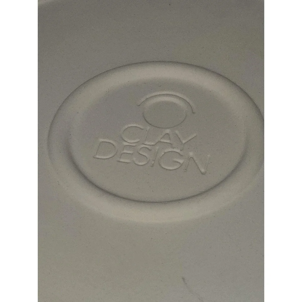 Clay Design‎ Pottery Ceramic Just Like Gramma Made Serving Bowl Made In USA 1994